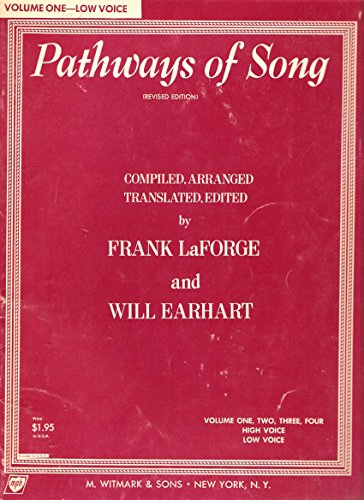 Pathways of Song Volume 1 Low Voice