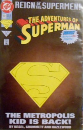 The Adventures Of Superman #501: When He Was A Boy (Reign of the Supermen - DC Comics)