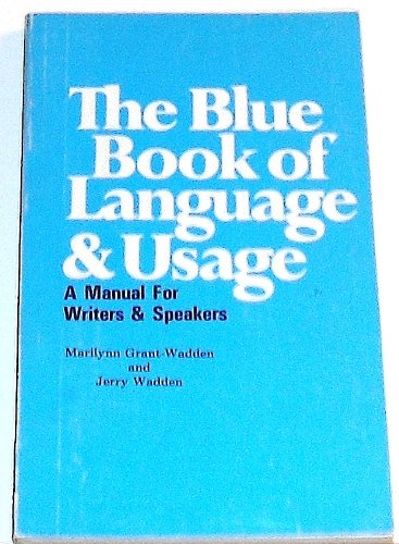 The Blue Book of Language and Usage