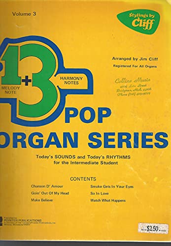 1+3 Pop Organ Series Volume 3