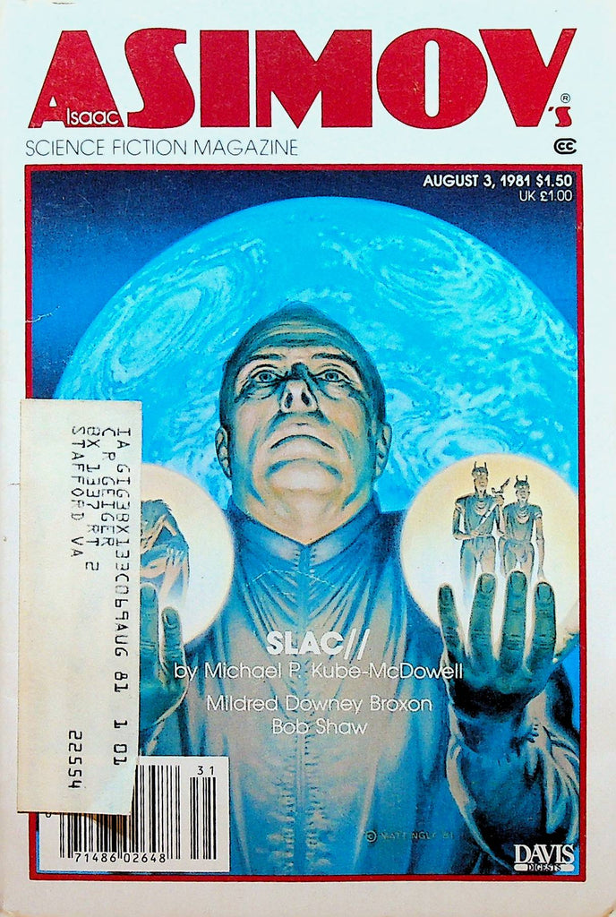 Isaac Asimov Science Fiction Magazine April 13 1981
