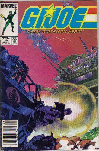 G.I. Joe #36 Comic Book – A Real American Hero