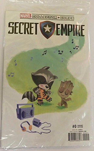 Marvel Collector Corps Secret Empire Variant Edition #0 Comic Book Groot and Rocket