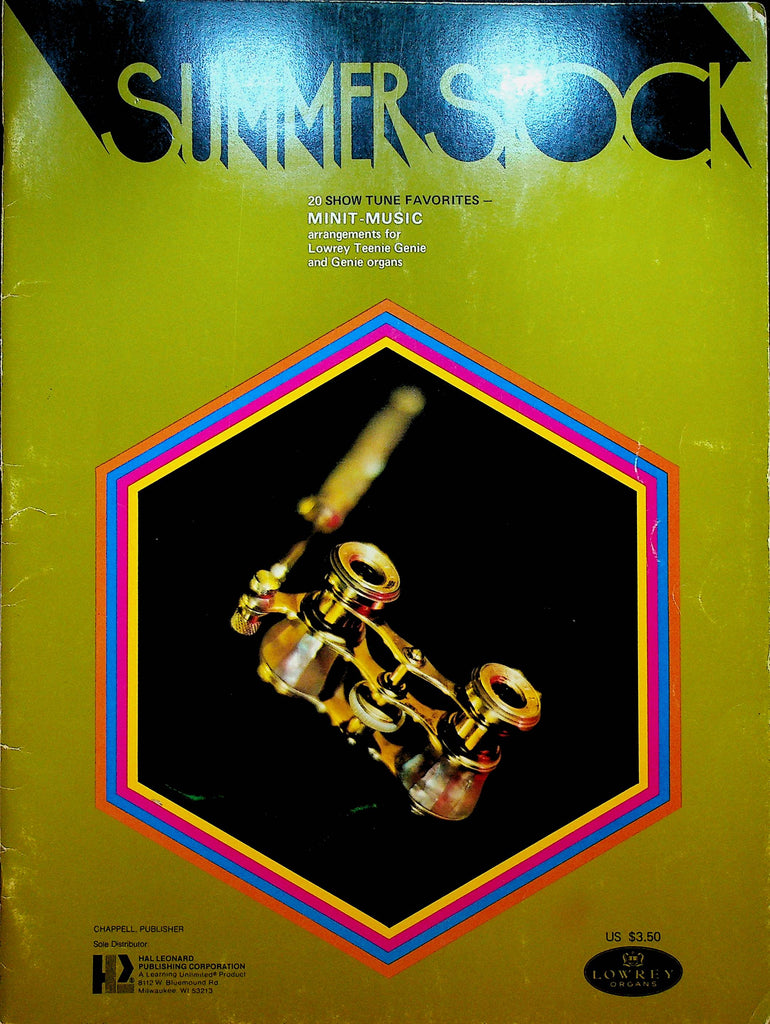 Summer Stock Minit-Music Songbook