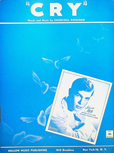 Cry (Cover photo of Johnnie Ray)