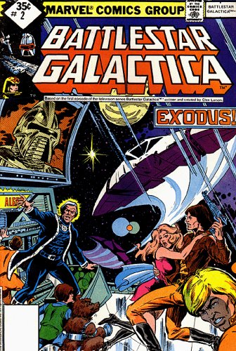 Battlestar Galactica #2 Comic (Original Series) "Exodus!"