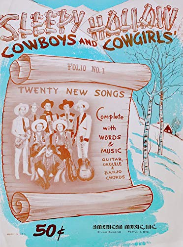 Sleepy Hollow Cowboys And Cowgirls Folio No. 1 [Songbook]