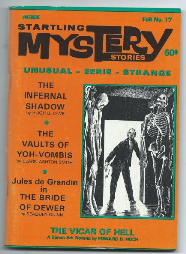 STARTLING MYSTERY Stories: Fall 1970, No. 17