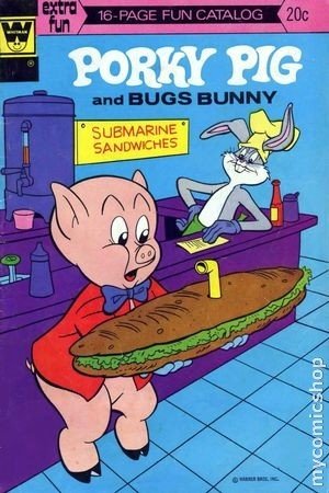 Porky Pig and Bugs Bunny Submarine Sandwiches No. 51 (Porky Pig, No. 51)