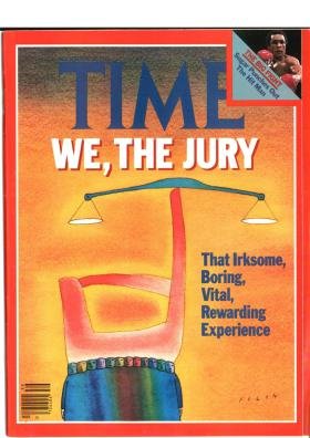 Time Magazine September 28 1981 We, The Jury * The Big Fight: Sugar Punches Out the Hit Man
