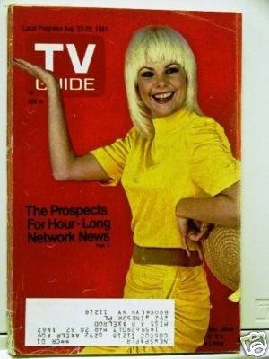 TV Guide August 22-28, 1981 (Ann Jillian of It's A Living; The Prospects For Hour-Long Network News; Ted Turner, Volume 29, No. 34, Issue #1482)