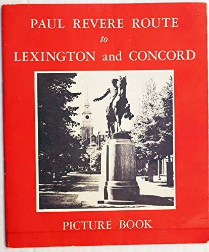 Paul Revere Route to Lexington and Concord Picture Book