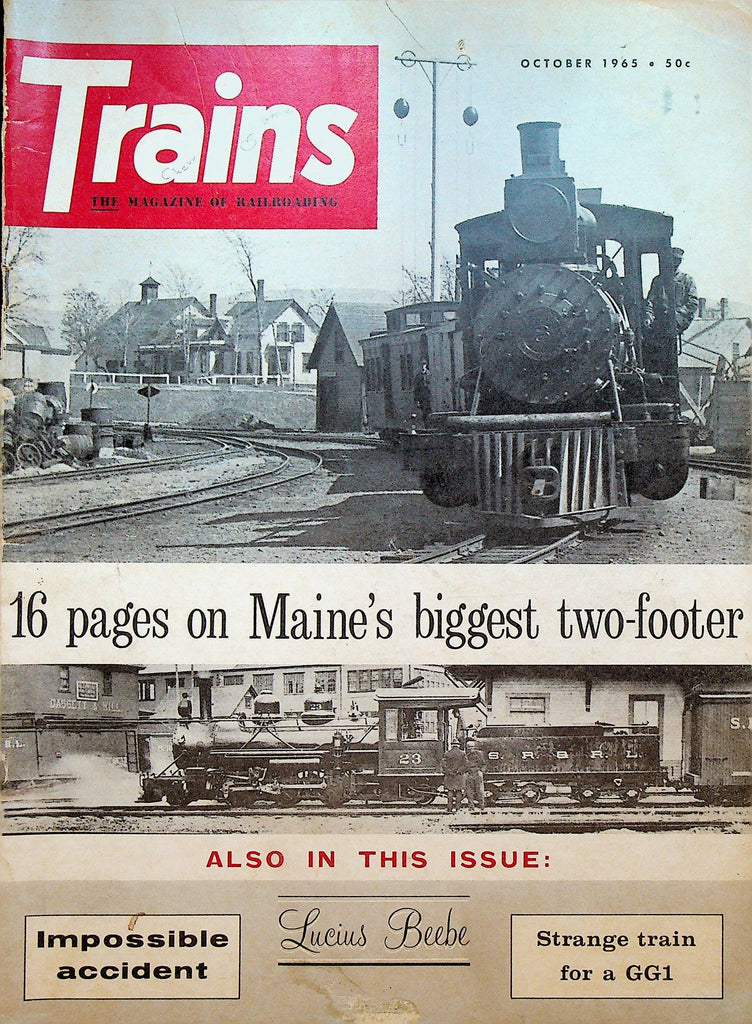 Trains Magazine October 1965