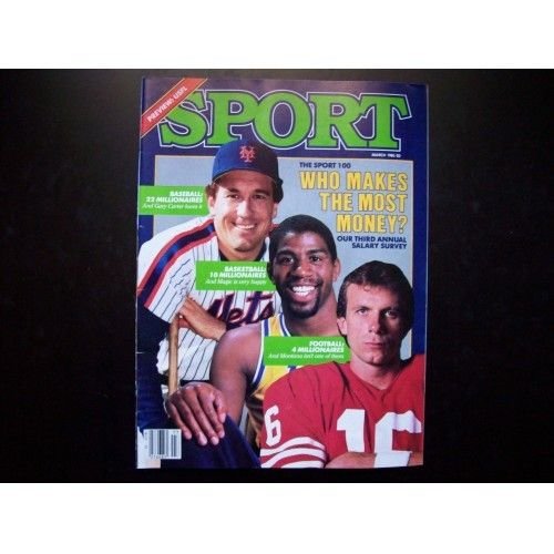 March 1985 Sport Magazine- Annual Salary Survey