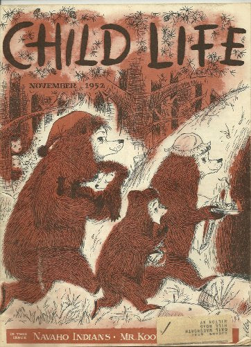 November 1952 Child Life Magazine