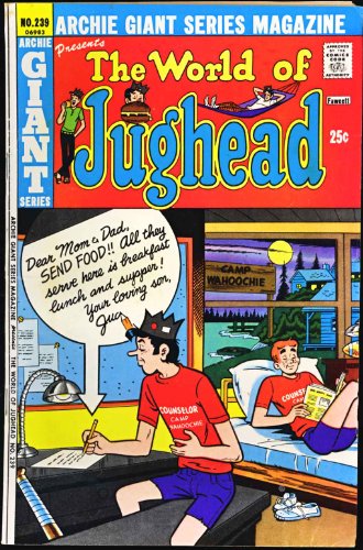 The World of Jughead (1954 Archie Giant Series Comic #239) October 1975