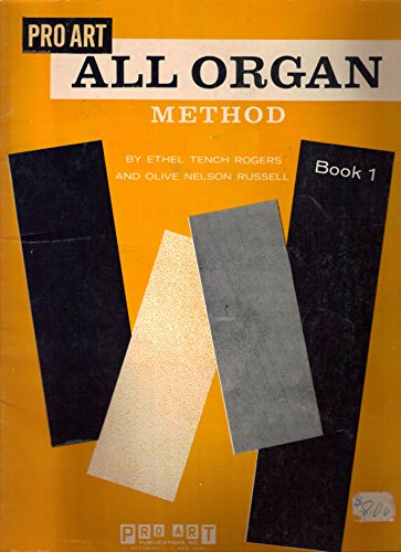 Pro Art All Organ Method Book 1