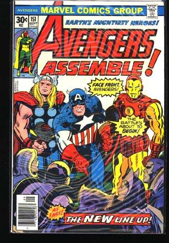 The Avengers (Marvel Comic #151) September 1976