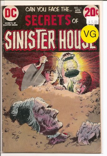 Secrets Of Sinister House # 11, 4.0 VG