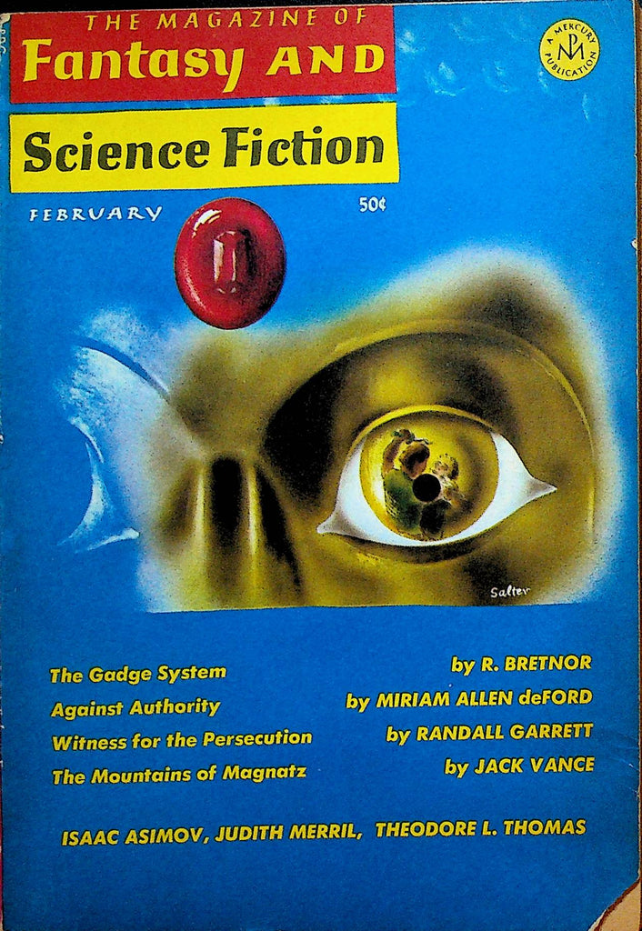 Magazine of Fantasy & Science Fiction February 1966