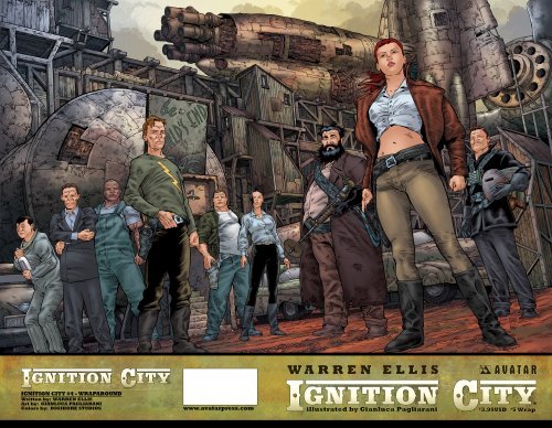 Ignition city #5 "Wrap Cover" (Ignition City, Volume 1)