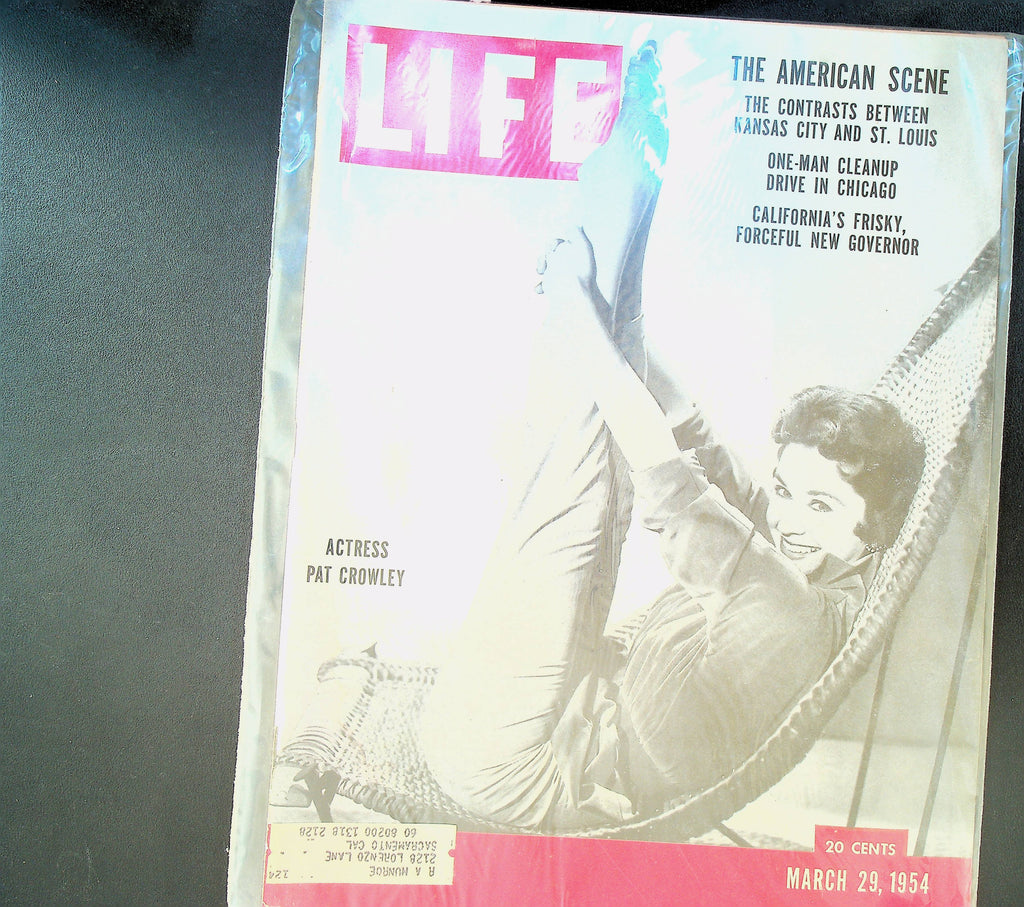 Life Magazine March 29 1954 Pat Crowley