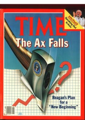 Time Magazine March 2 1981 The Ax Falls Reagan's Plan for a New Beginning * John Paul Speaking Out in Asia