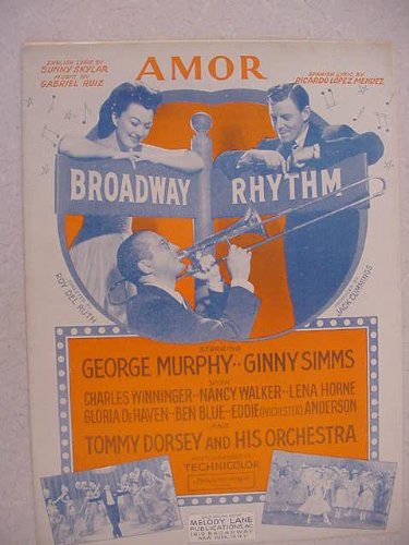Amor From Broadway Rythm Sheet Music