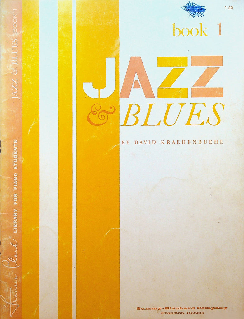Jazz & Blues Book 1 Songbook David Kraehenbuehl