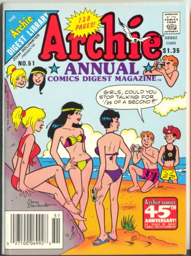 ARCHIE ANNUAL COMICS DIGEST MAGAZINE, #51