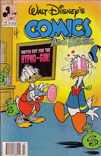Walt Disney's Comics and Stories, #549 (Comic Book)