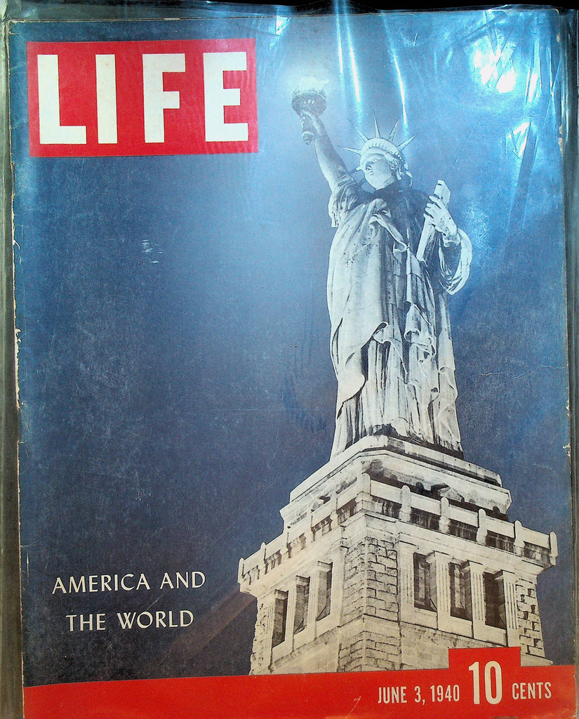 Life Magazine June 3 1940 America and the World Statue of Liberty