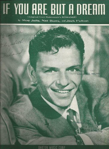 Sheet Music 1941 If You Are But A Dream Frank Sinatra 29