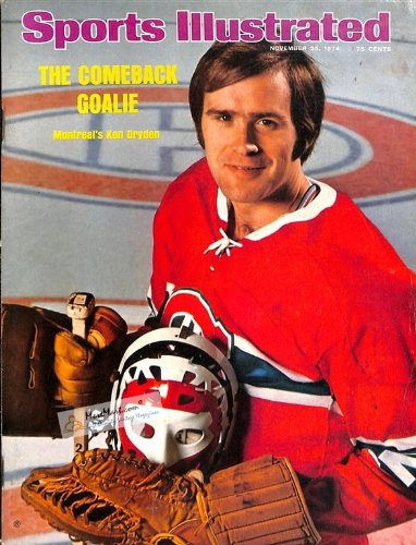 Sports Illustrated Magazine, November 25 1974