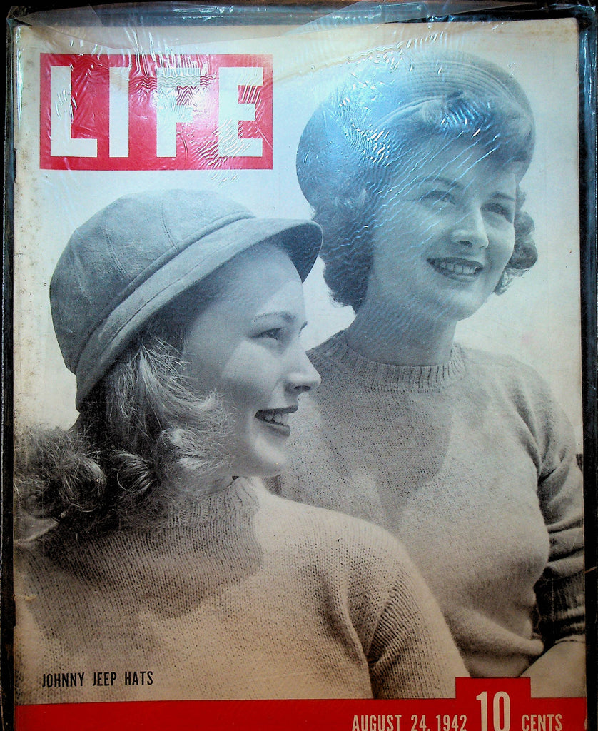 Life Magazine August 24 1942 Johnny Jeep Hats