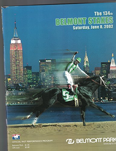 Belmont Stakes 134 Program June 8 2002