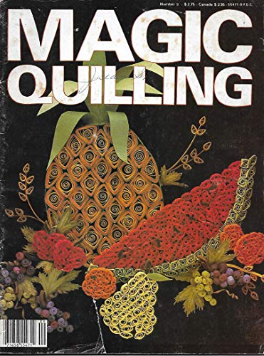 MAGIC QUILLING Number 9 (55471-8-F.D.C.)