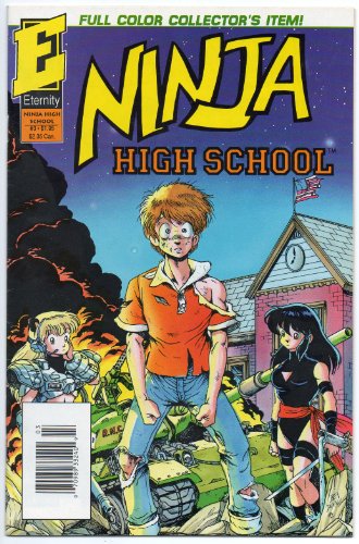 Ninja High School in Color 3 (of 5), (Comic Book, September 1992)