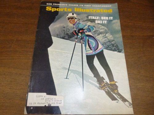 Sports Illustrated Magazine "San Francisco Chases Its First Championship and Italy: See It Ski It November 17,1969