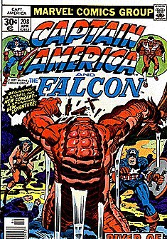 Captain America (1968 series) #208 D.STEPHENS