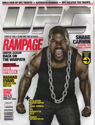 UFC Magazine 5 June / July 2010 - Quinton Jackson Rampage