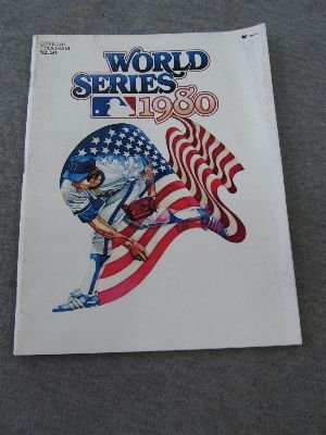 World Series 1980 Official Program