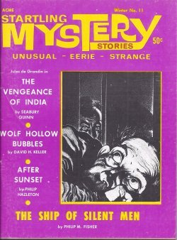 STARTLING MYSTERY Stories: Winter 1968 / 1969, No. 11