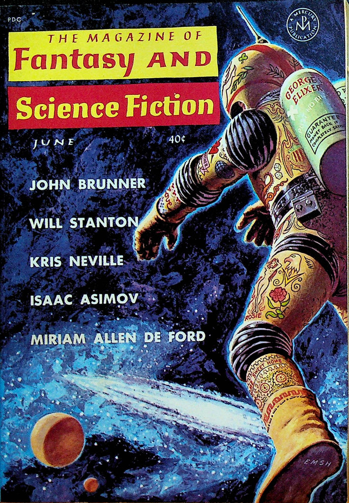 Magazine of Fantasy & Science Fiction June 1962
