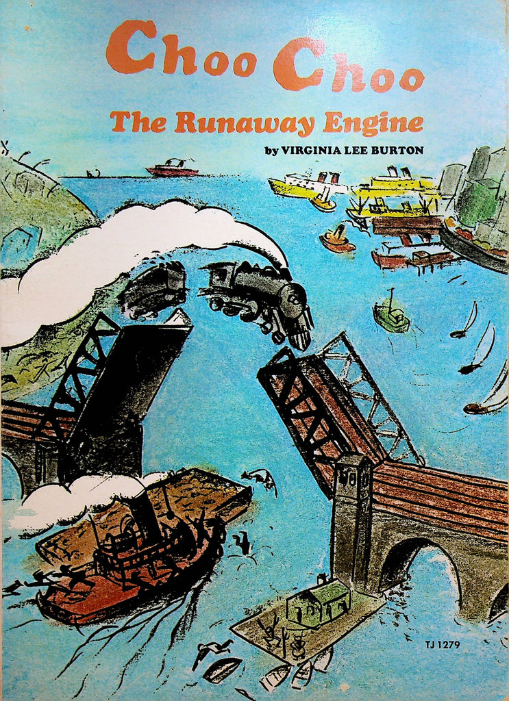 Choo Choo The Runaway Engine by Virginia Lee Burton SC Book 1974