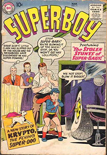 SUPERBOY #71 March 1958