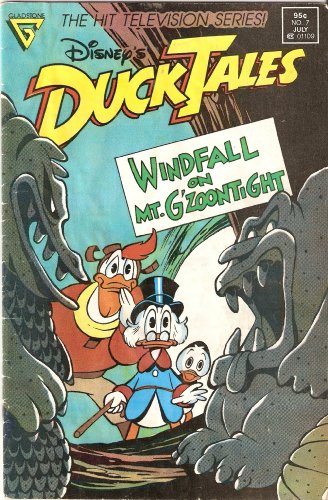 Disney's Duck Tales #7 (Windfall of Mt. G'zoontight) July 1989