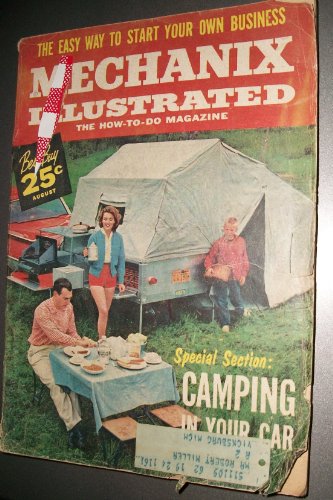 Mechanix Illustrated August 1960 Edition Vol 56 No.8