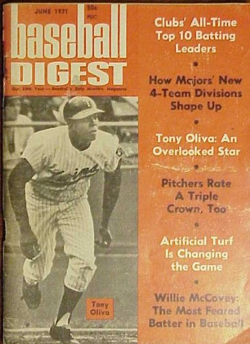 Baseball Digest June 1971 (Volume 30)