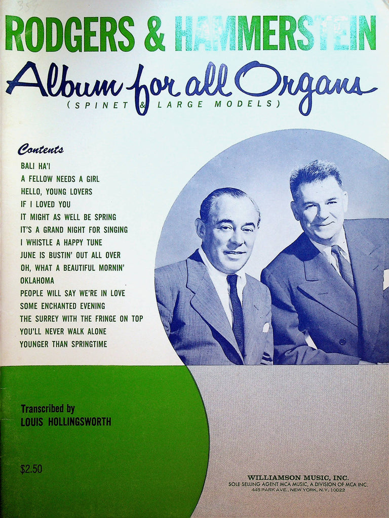Rodgers & Hammerstein Album for all Organs